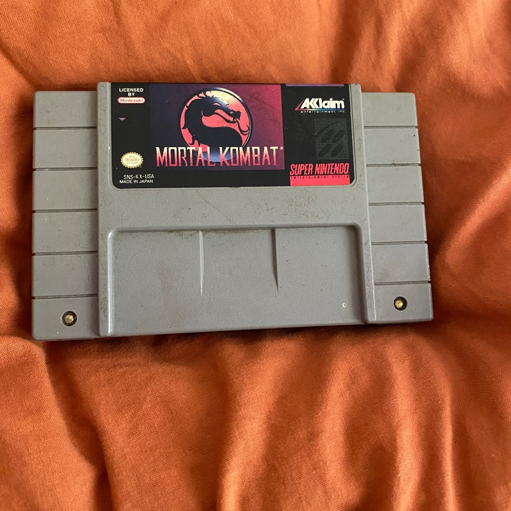 Mortal Kombat for Super Nintendo - collectible